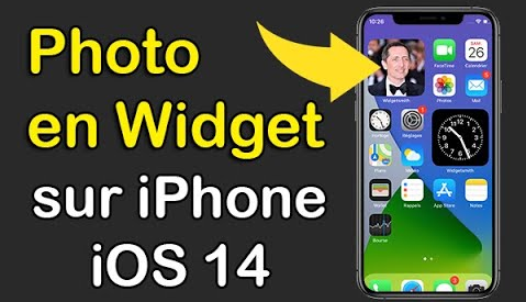 Comment mettre une photo en widget iOS 14