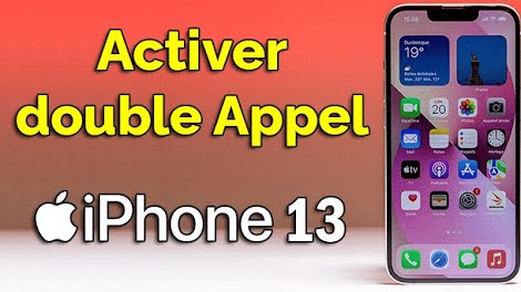 message double appel iphone