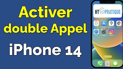 comment activer le double appel sur iphone 12